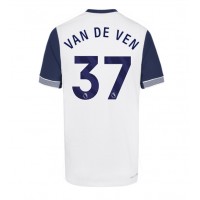 Tottenham Hotspur Micky van de Ven #37 Domáci futbalový dres 2024-25 Krátky Rukáv